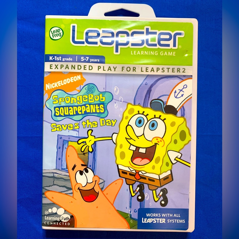 Leap Frog Leapster Learning Game, SpongeBob SquarePants Saves the Day
